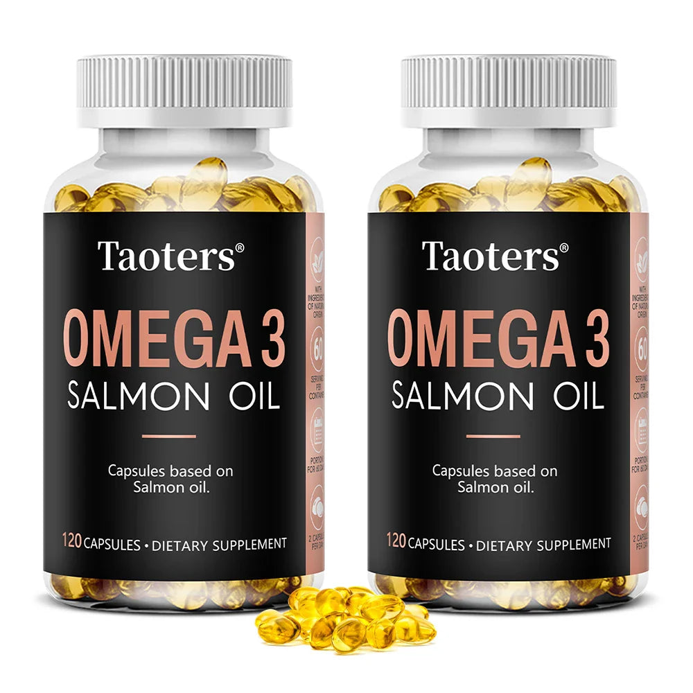 Omega-3 Fish Oil EPA & DHA | 120 Softgels – Non-GMO