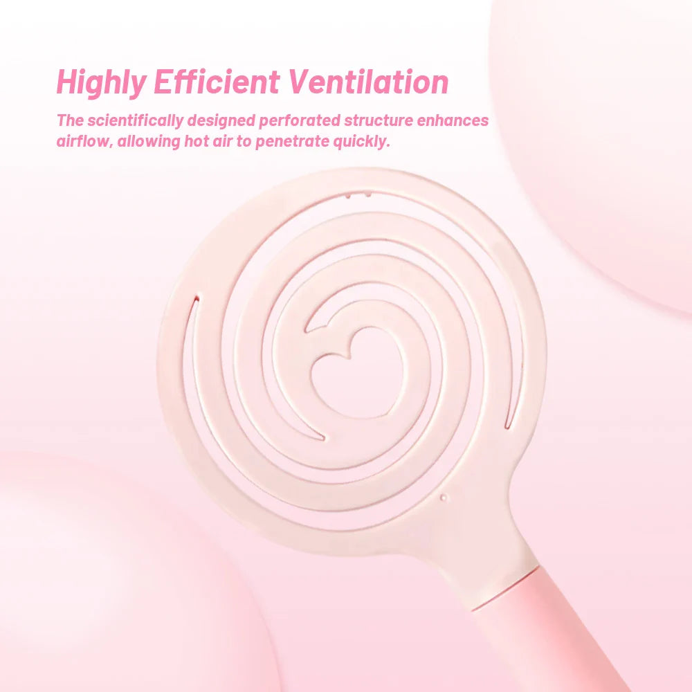 Heart Hollow Airbag Cushion Comb – Anti-Static Scalp Massager