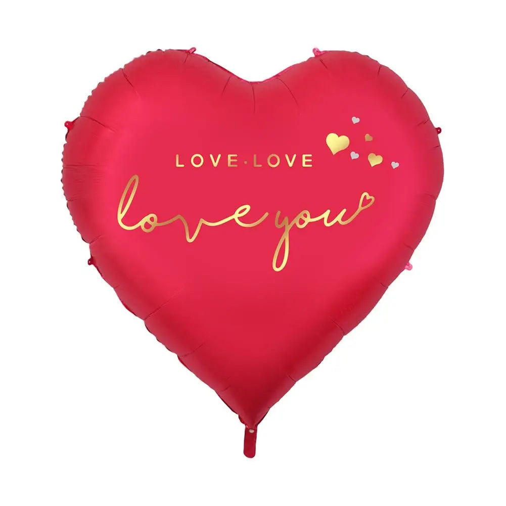 63-Inch Heart Foil Balloon | Wedding & Valentine Party Decor