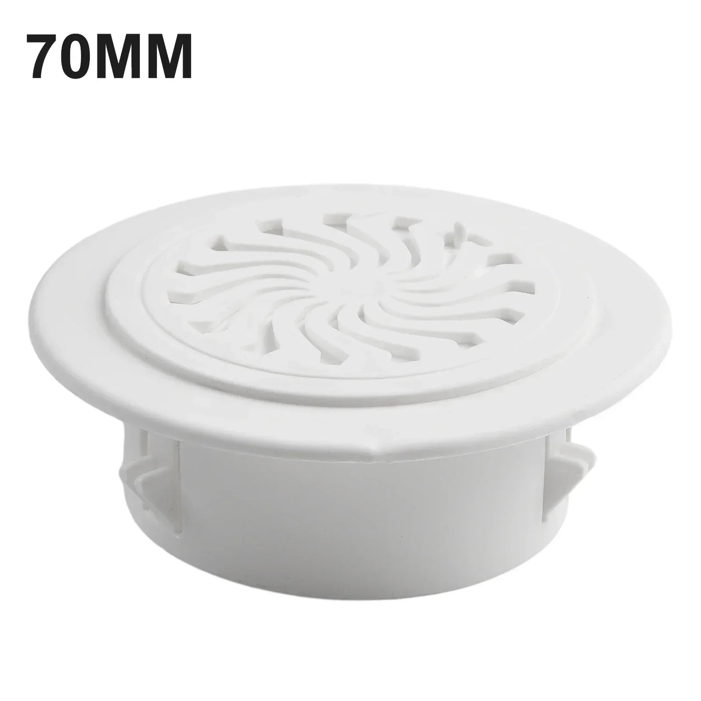 Round Ventilation Grille Cover – Plastic Wall Hole Cap 40–100mm
