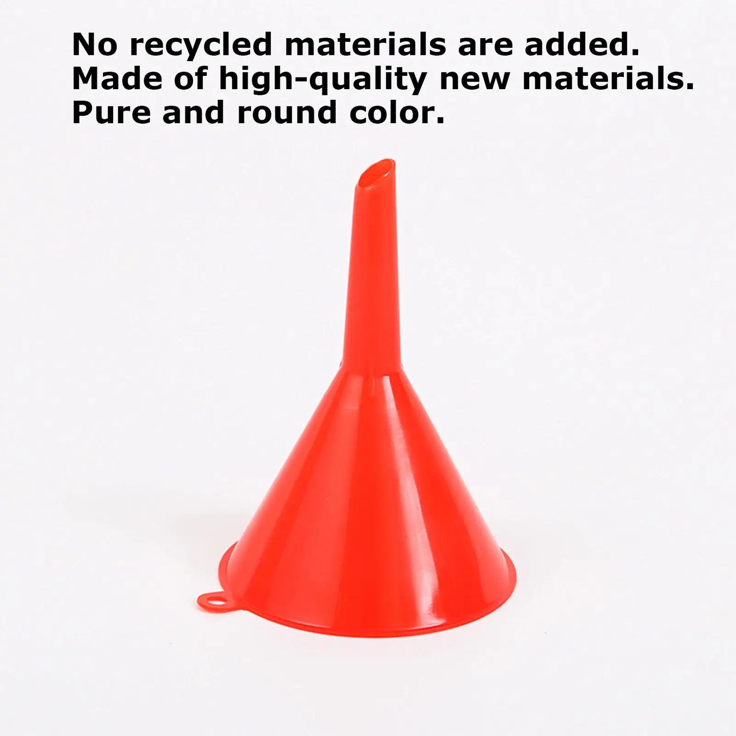 4-Piece Plastic Funnel Set for Car Oil & Liquid Transfer