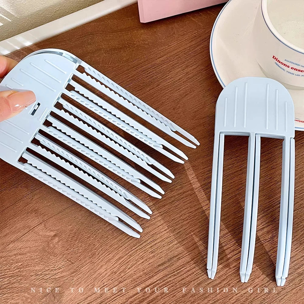 1/2Pcs Simple Fluffy Hair Roots Clips No Heat High Vertex Hair Curler Styling Fluffiness Women Men Volume Wind Sculpting Comb Peaceful Pleasures Health and Wellness