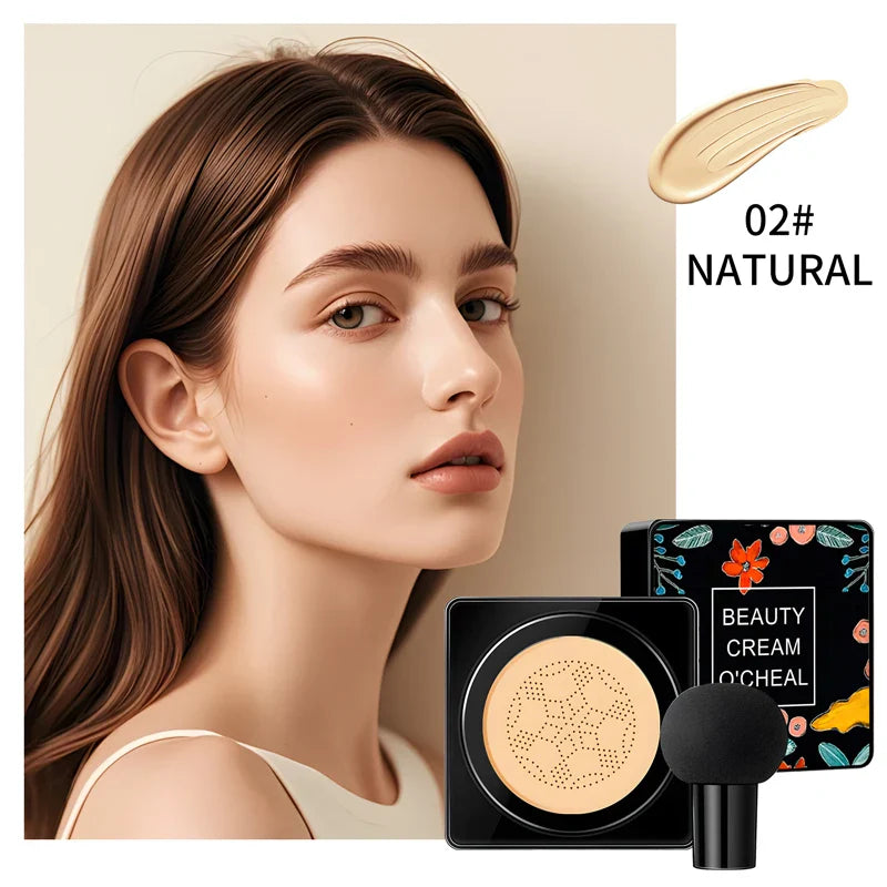O'CHEAL Mushroom Cushion CC Cream – Coverage & Oil Control