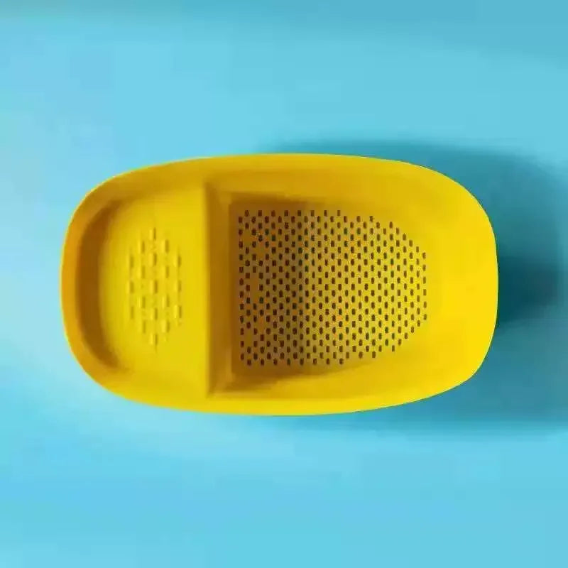 1pc-2pcs Collapsible Colander Kitchen Accessories Extendable Strainer Fruits Vegetables Noodle Drain Basket Drainer Over Sink Peaceful Pleasures Health and Wellness 1pc yellow