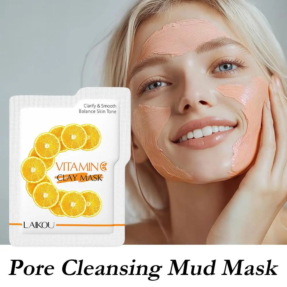 LAIKOU Mud Mask Deep Cleansing Remove Acne Oil Control Mask Hydrating Smooting Face Skin Balance Skin Tone Mud Mask for Women Peaceful Pleasures Health and Wellness
