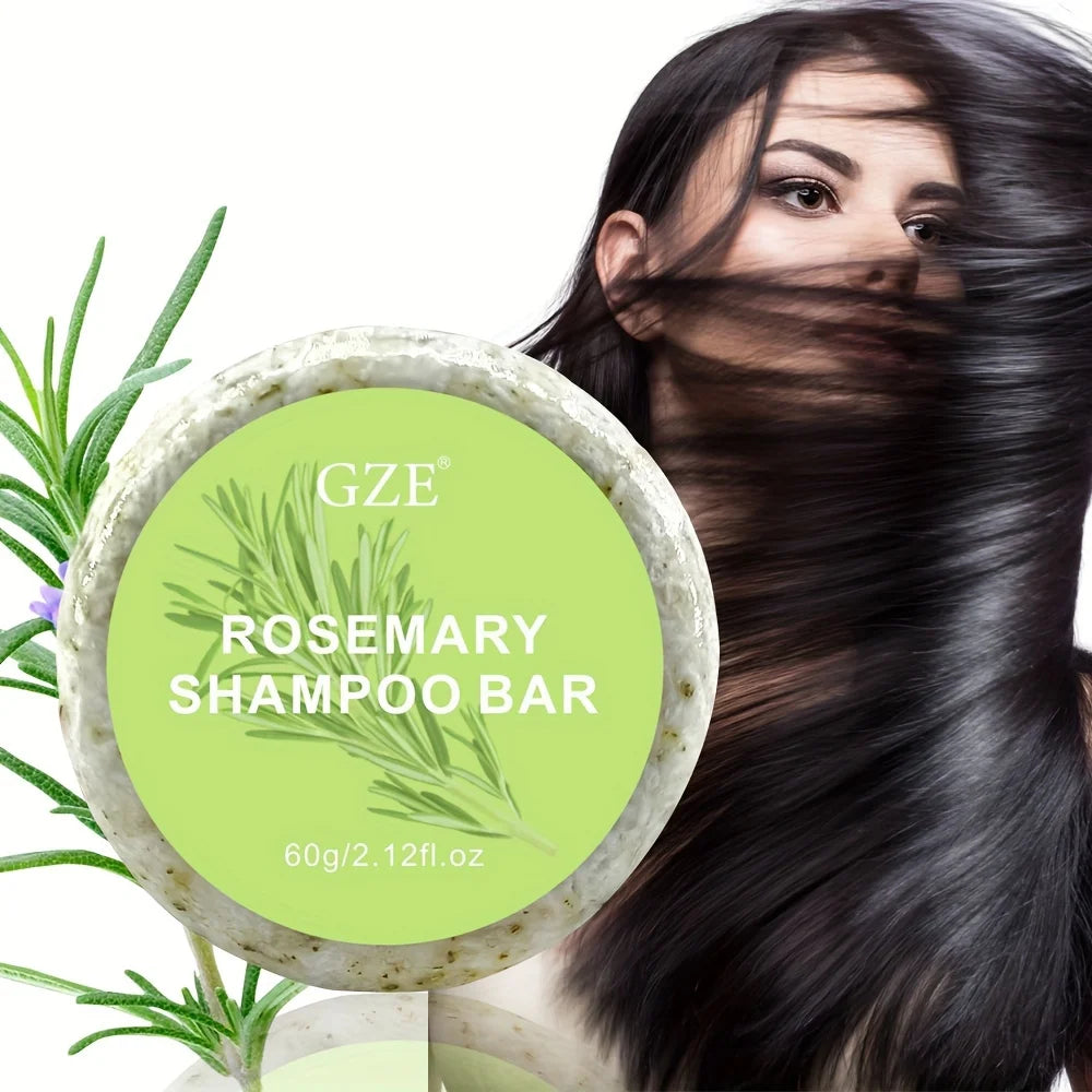 GZE Rosemary Shampoo Bar – Strengthen Weak & Brittle Hair