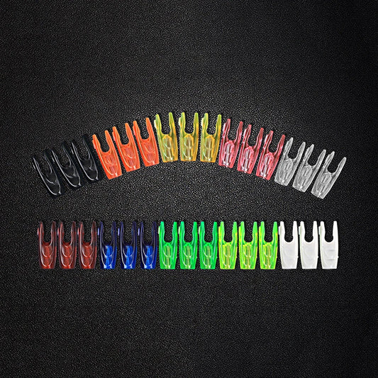 Arrow Nock DIY Plastic Tail Carbon Shaft Archery Hunting Shooting Peaceful Pleasures Health and Wellness Black