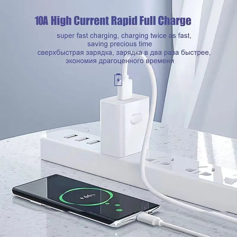 1-3PCS 10A 100W Type C Super Fast Charging Cable Data Cord For Huawei OPPO vivo Quick Charing,not iPhone、xiaomi、samsung Peaceful Pleasures Health and Wellness