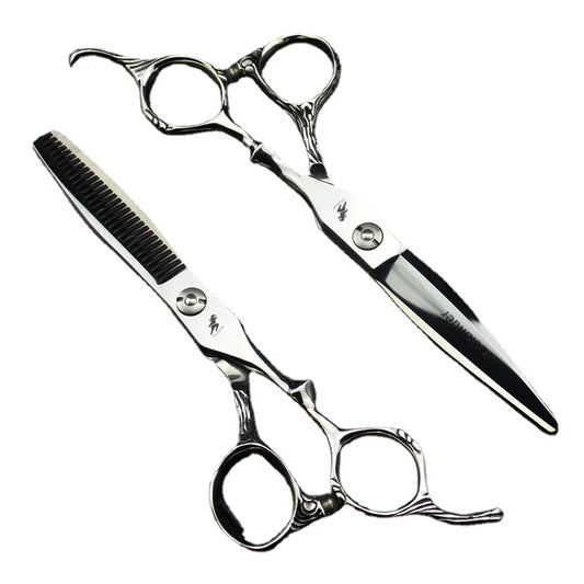 6-Inch Professional Hair Thinning Scissors | Japan 440C Steel Hair Thinning Scissors Peaceful Pleasures Health and Wellness BC10-0081 China Mainland