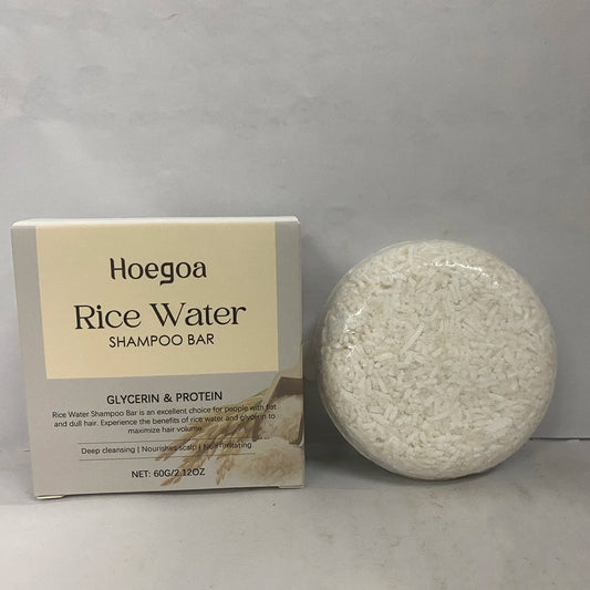 Rice Water Shampoo Bar 60g – Natural Hair Growth, Moisture & Shine Solid Shampoo for All Hair Types Peaceful Pleasures Health and Wellness