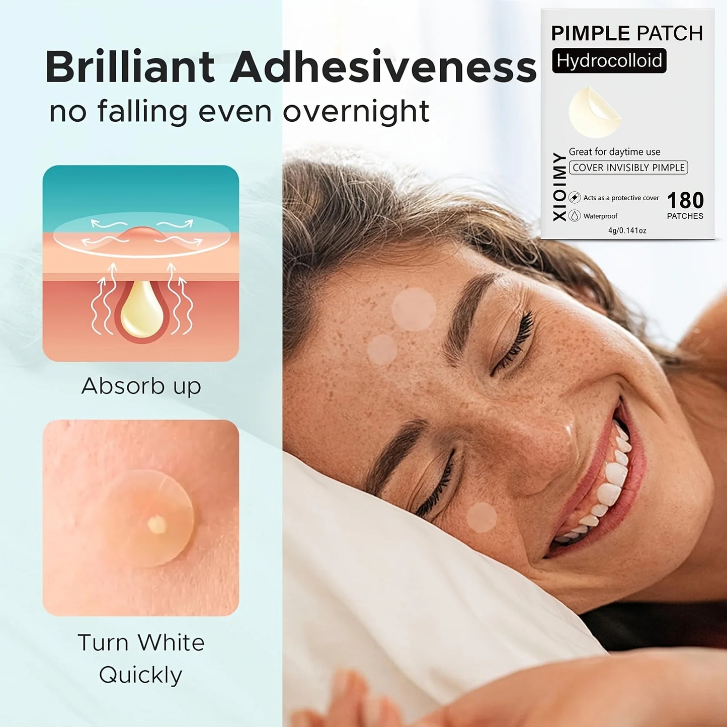 Bulk Hydrocolloid Acne Patches – Alcohol-Free | 144–576 Count