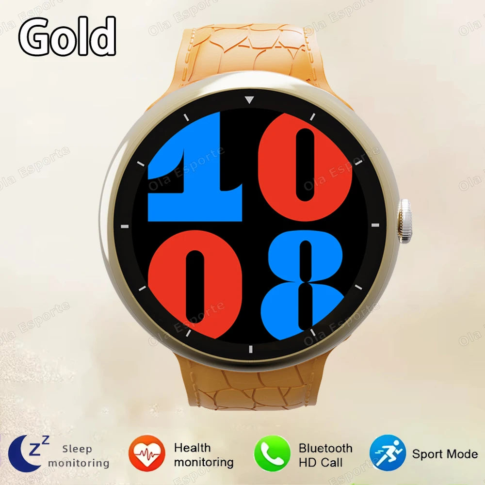 Multifunctional Smart Watch Men Women IP68 Waterproof Multi-sport modes Watch Heart Rate Blood Oxygen Monitor Samrtwartch Hw12 Peaceful Pleasures Health and Wellness Gold