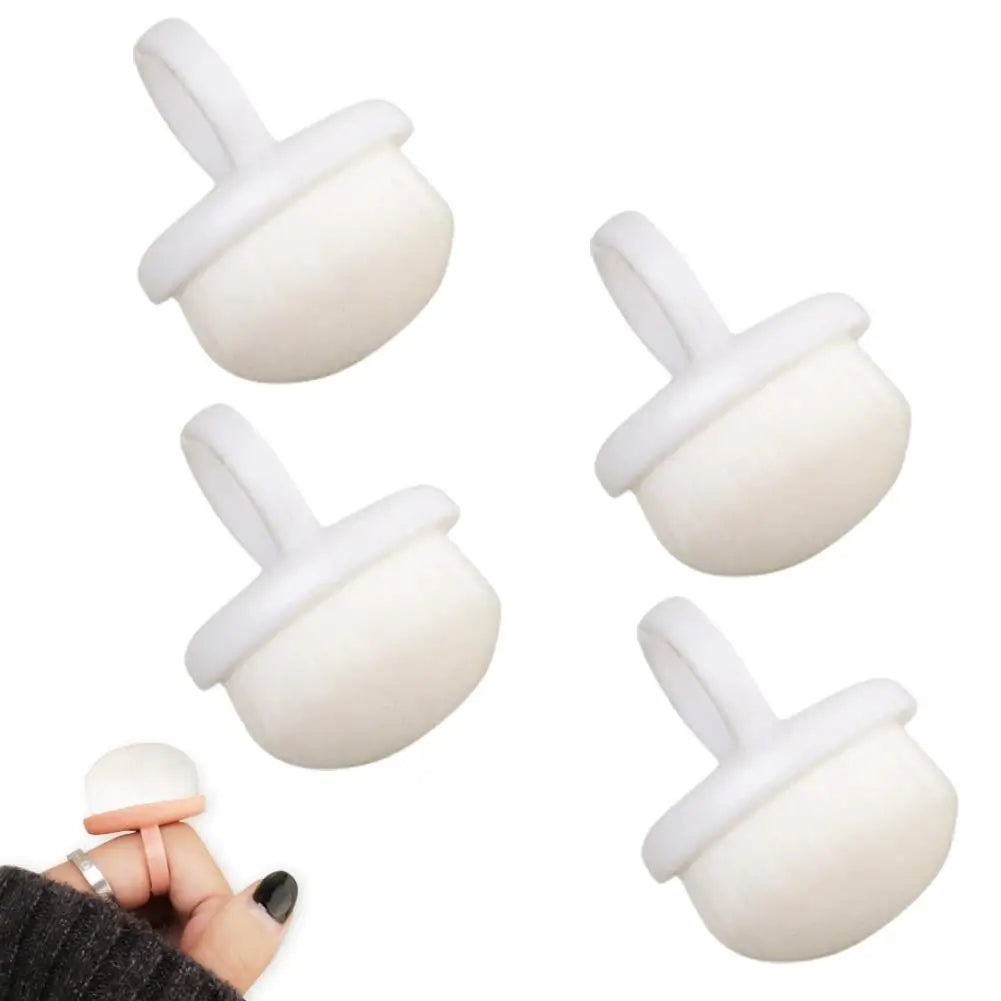 4-Pack Nail Dust Cleaning Brushes – Ring Manicure Kit Nail Care Peaceful Pleasures Health and Wellness A