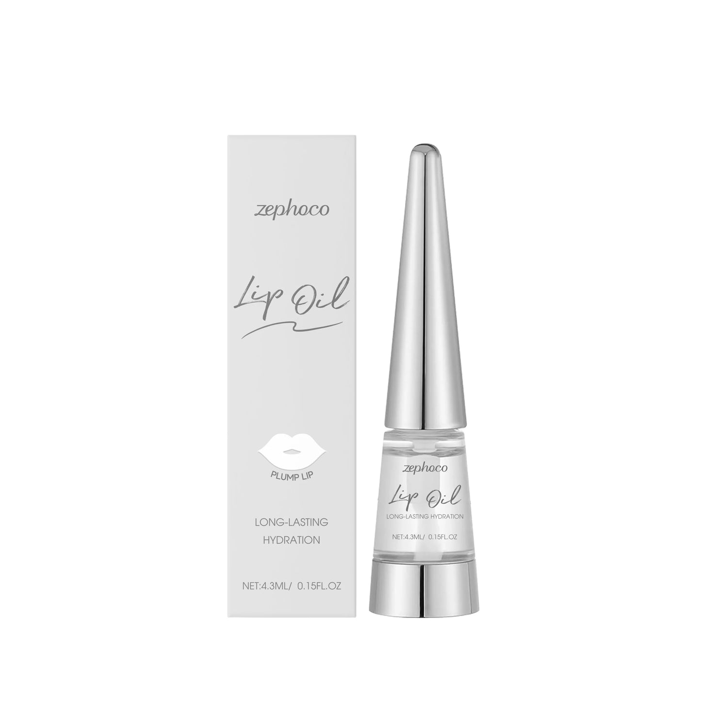 Zephoco Waterproof Nourishing Lip Oil | Hydrating & Plumping