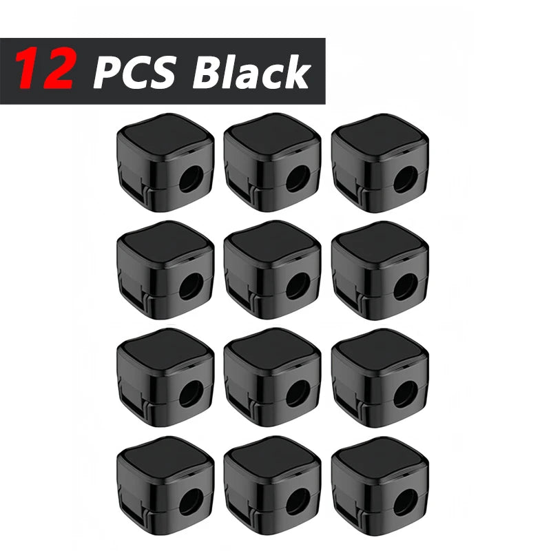 Adhesive Cable Clips | Cord Holder for Desk, Car & Wall