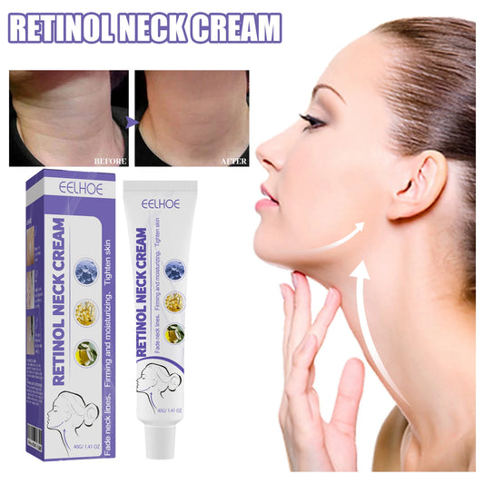 Retinol Neck Cream – Firming, Lifting & Collagen Moisturizer 40ml Neck Firming Cream Peaceful Pleasures Health and Wellness