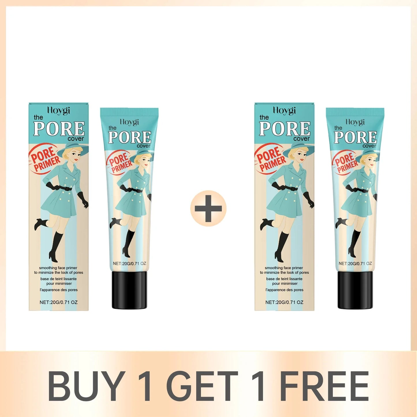 Hoygi Pore Cover Primer – Oil Control & Pore Minimizing 20g