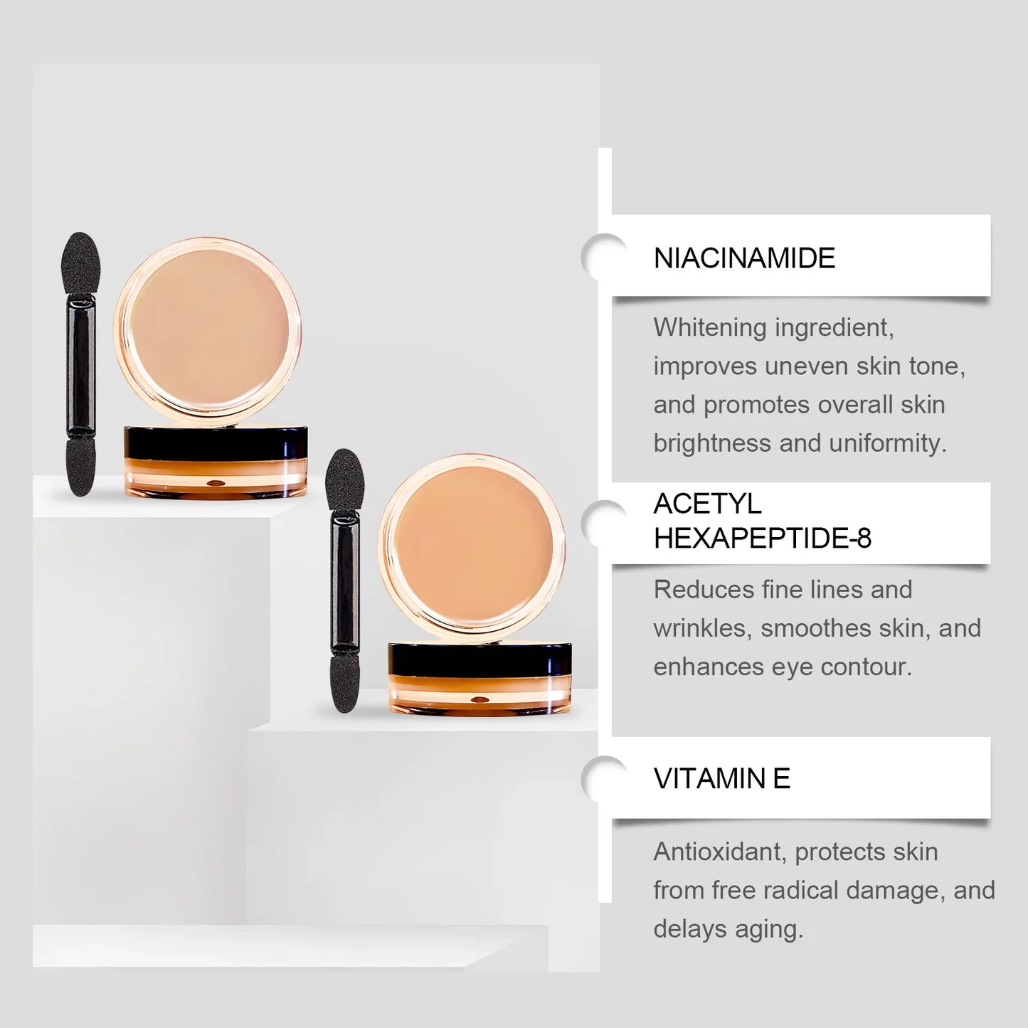Eye Concealer Cream – Dark Circles, Niacinamide & Vitamin E