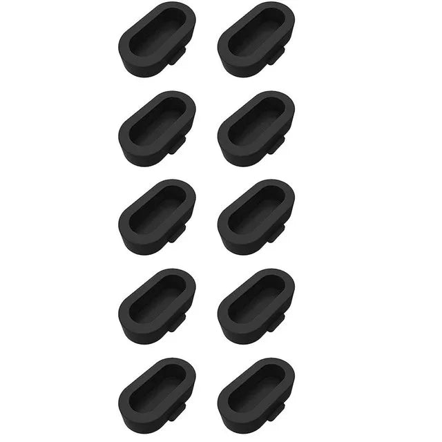 10 PCS/Set Dust Stopper For Garmin Fenix 8 E 7 7X 6 6X Pro 5 5X Plus Epix Pro Gen 2 Charging Port Dust Cover Cap Anti-dust Plug Peaceful Pleasures Health and Wellness Dust plug For Epix Gen 2