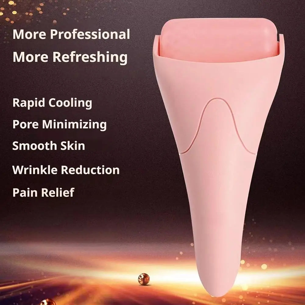 Handheld Ice Roller Massager – Facial Cooling & De-Puffing Tool