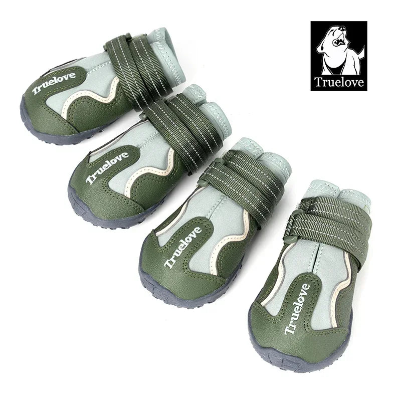Truelove Waterproof Dog Boots & Paw Protectors – TLS3963 Peaceful Pleasures Health and Wellness Cypress Harbor Gray 4 China Mainland