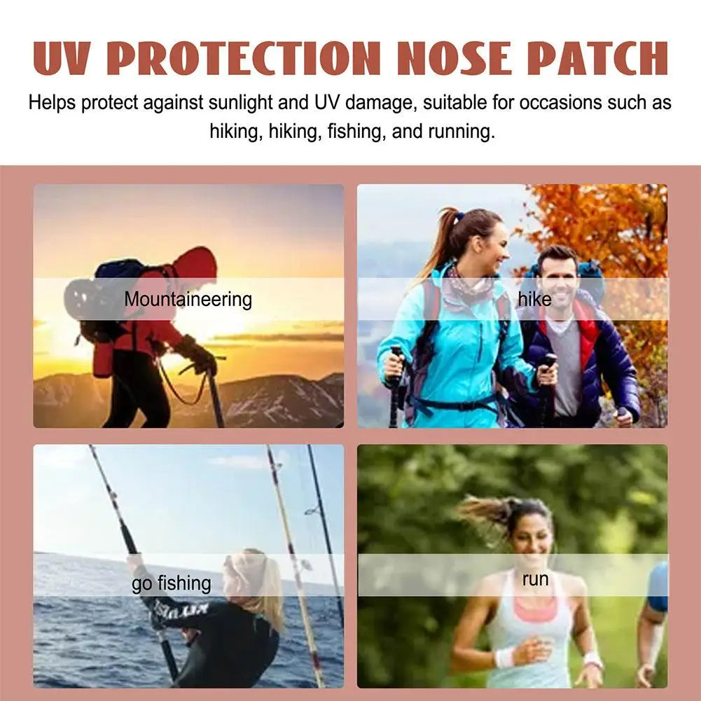 UV Nose Protection Patch – Cuttable Sun Guard Strips for Outdoor & Sports (24pcs) Peaceful Pleasures Health and Wellness