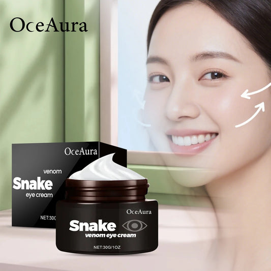 OceAura Snake Venom Eye Cream | Anti-Wrinkle, Dark Circles & Puffiness Eye Cream Peaceful Pleasures Health and Wellness
