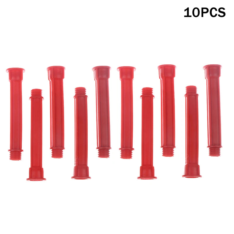 5/10pcs Caulking Nozzle Tips Plastic Caulking Extension Tubes Caulk Applicator Caulking Nozzle Replacement Windows Doors Home Peaceful Pleasures Health and Wellness A2