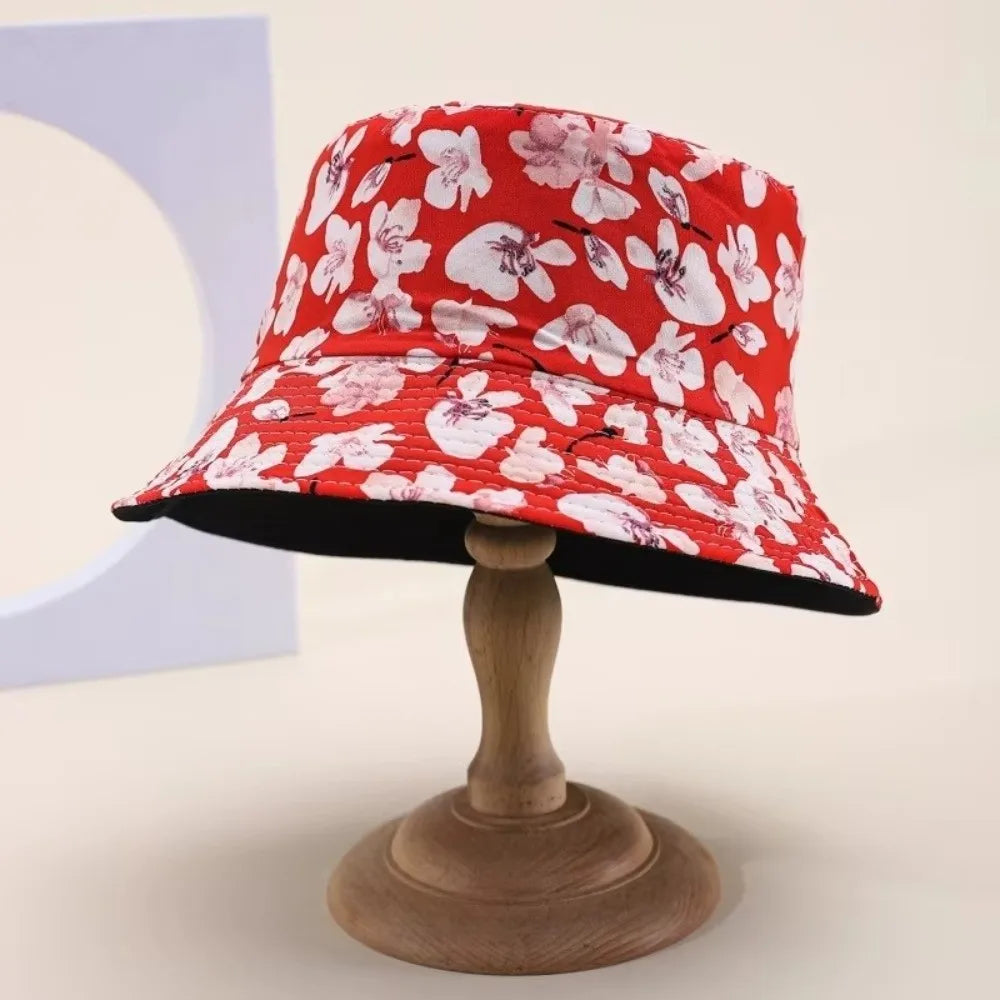Reversible Printed Bucket Hat – Unisex Beach Sun Hat