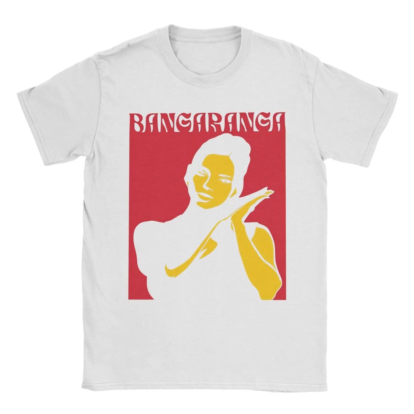 Men T-Shirts Bangaranga Funny Cotton Tees Short Sleeve Bulgaria DARA Eurovisions 2026 T Shirt Crew Neck Tops Gift Peaceful Pleasures Health and Wellness WHITE 6XL
