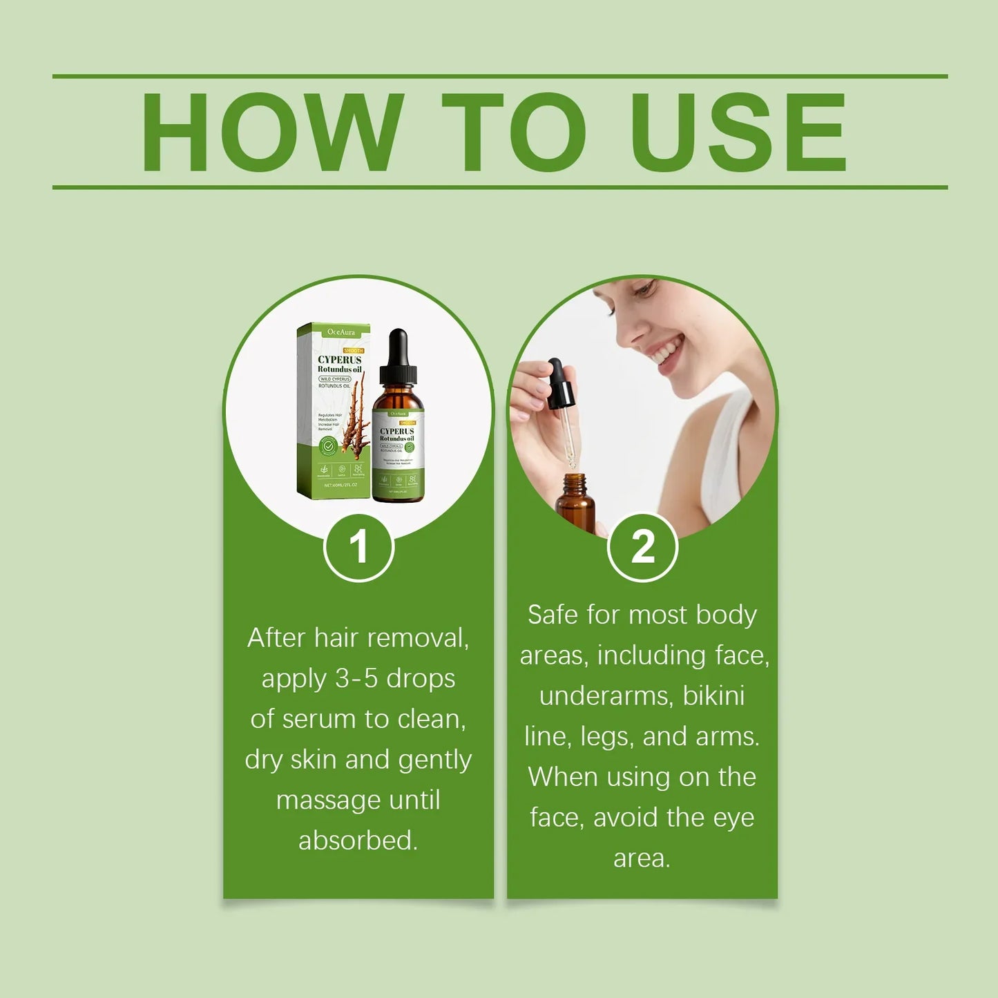 Natural Hair Growth Inhibitor Oil – Armpit, Leg & Body | 60ml