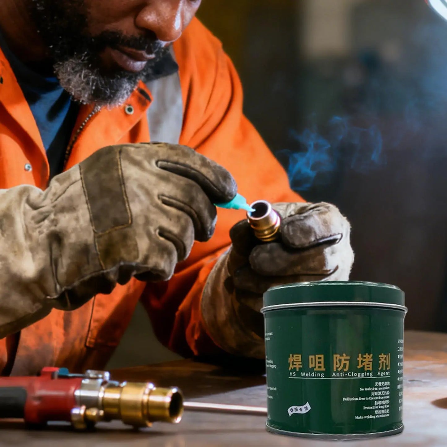 200g Welding Nozzle Anti-Clog Paste | MIG TIG Slag Guard
