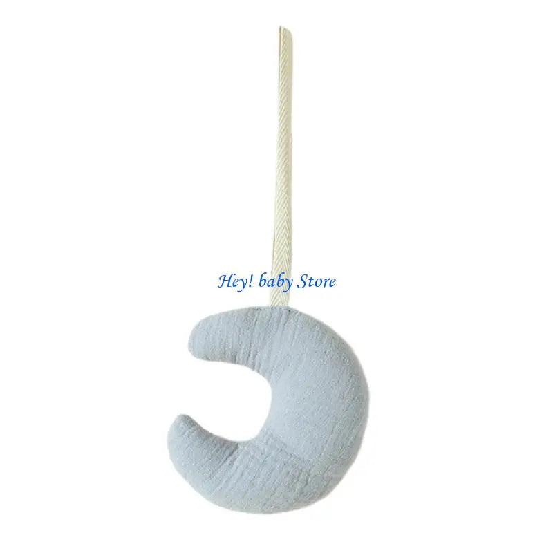 Cotton Baby Pacifier Holder Rattle Toy – Stroller, Crib & Car