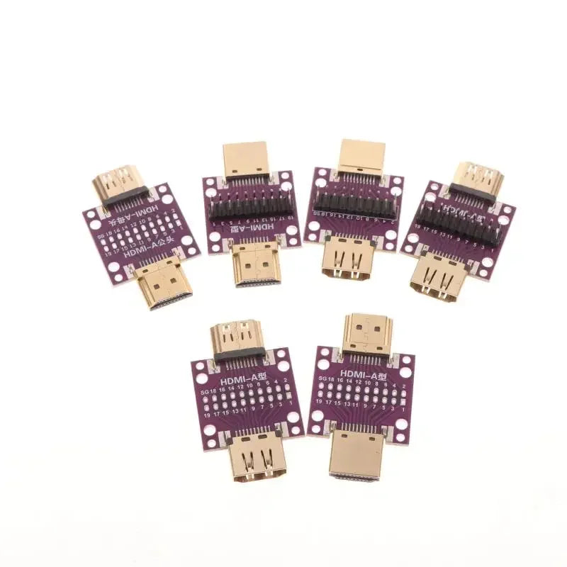 HDMI Test Adapter Board Male Female PCB Conversion Module