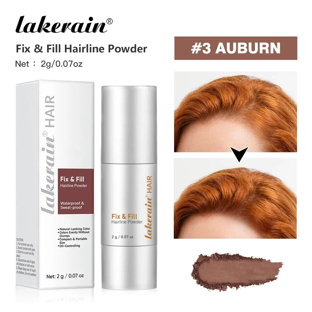 Lakerain Waterproof Hairline Powder – Sweat-Proof & Natural