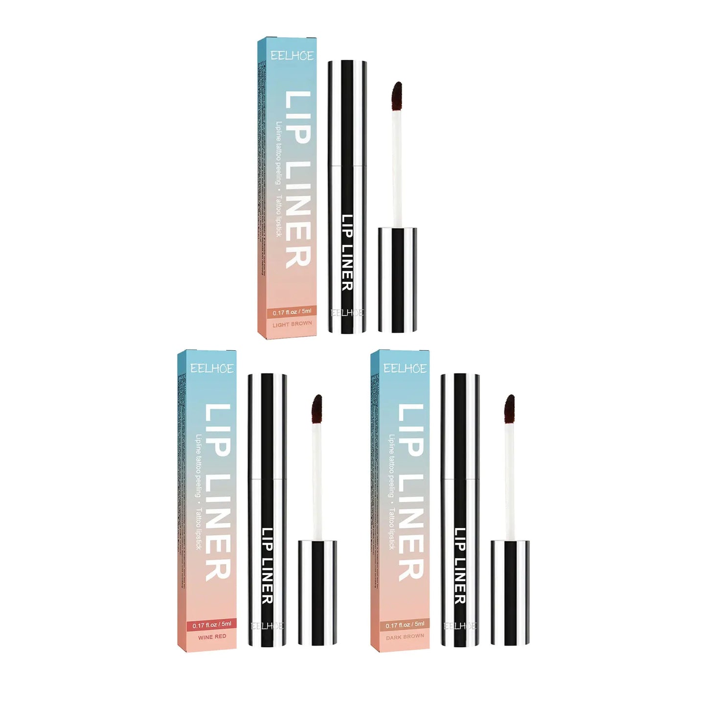 EELHOE Matte Waterproof Peel-Off Lip Liner – Long-Lasting Color
