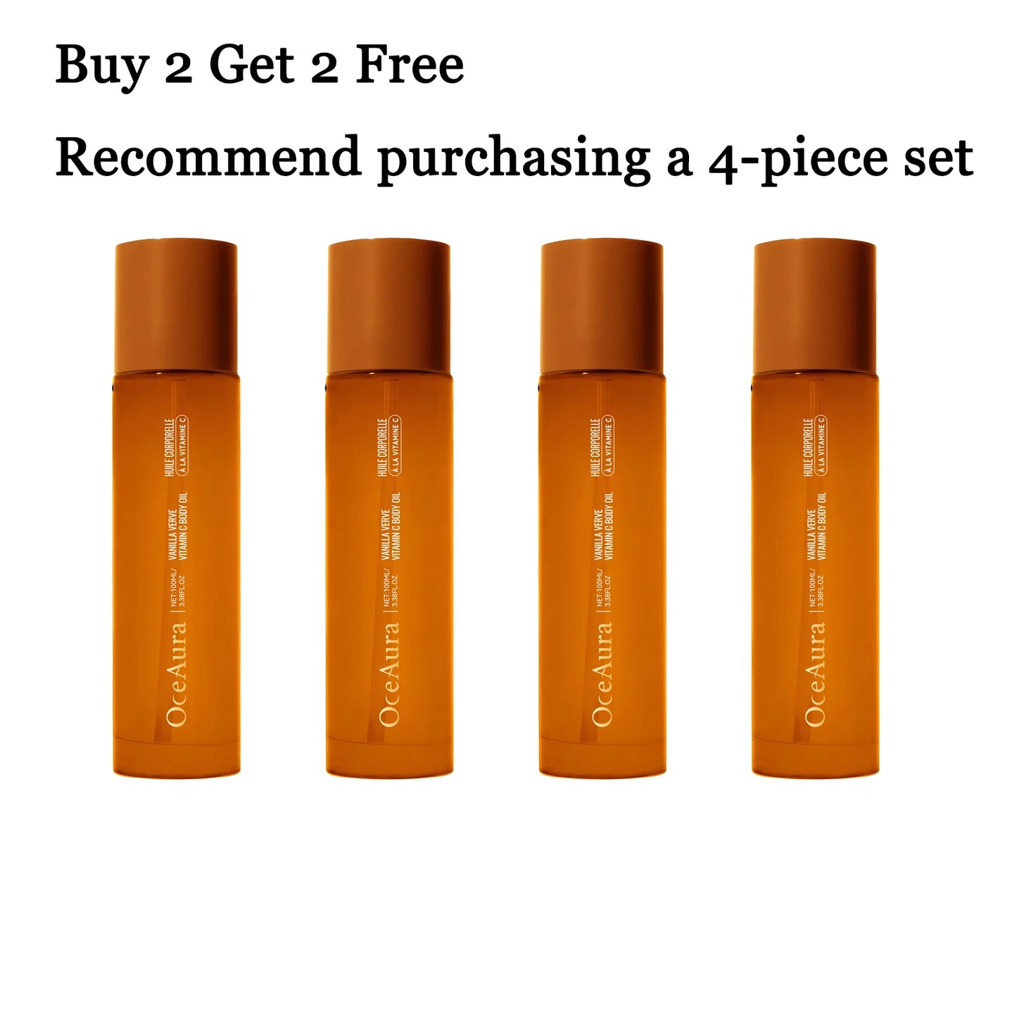 OceAura Vitamin C Body Oil – Moisturizing & Glowing 100ml