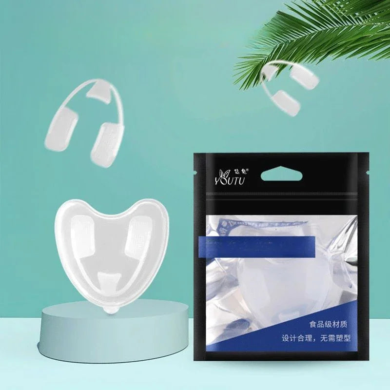 Health Oral Care Teeth Brace Mouth Guard Bruxism Splint Night Teeth Tooth Grinding with Case Sleeping Aid Tool Health Care Peaceful Pleasures Health and Wellness