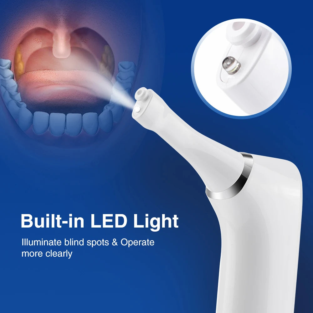Tonsil Stone Remover Tool Electric Vacuum Tonsil Stone Removal Kit LED Light & 3-Level Suction Tonsil Cleaner Anti Bad Breath Peaceful Pleasures Health and Wellness