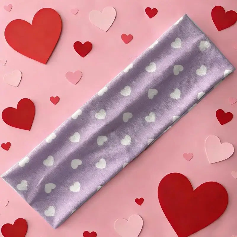 Love Print Hair Band – Korean Sports & Yoga Headband for Girls