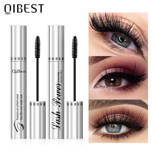 2pcs/set 4D Mascara Beauty Makeup Curling Black Lash Eyelash Extension Waterproof Liquid Volume Mascara Long-wearing Cosmetic Peaceful Pleasures Health and Wellness