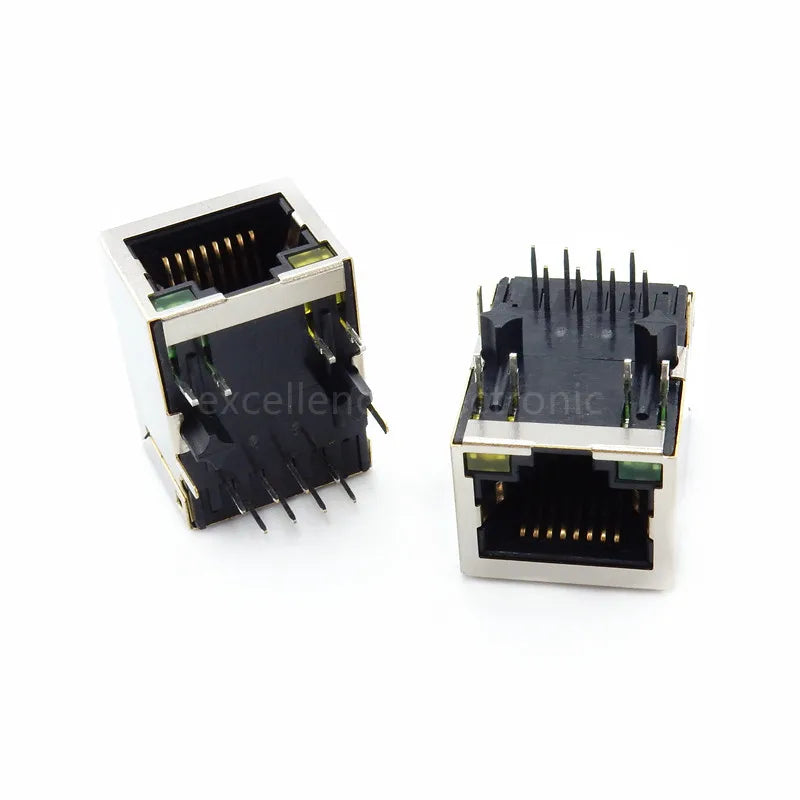 5PCS HR911105A Ethernet Interface RJ45 Network Transformer 100M Single Port RJ45 Connector Peaceful Pleasures Health and Wellness