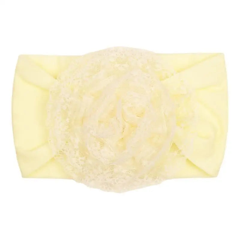 Baby Flower Headband | Handmade Turban for Newborns & Toddlers