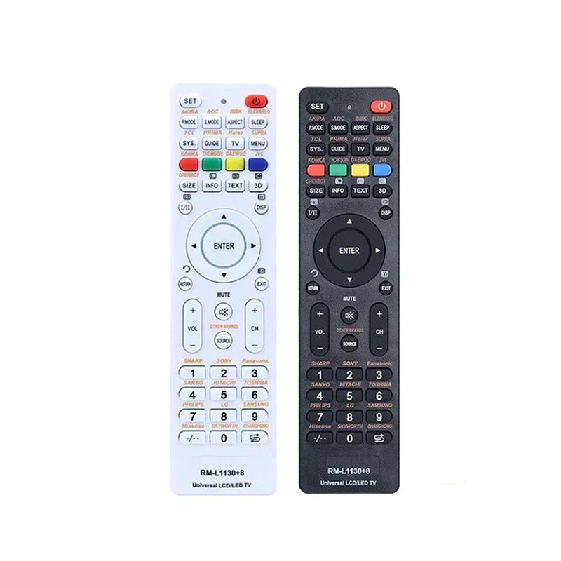 Universal TV Remote Control RM-L1130+8 – IR Replacement