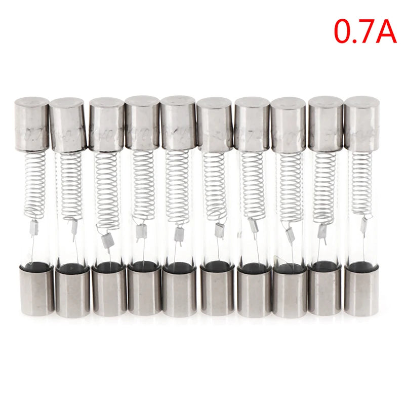 10PCS 5KV Microwave Oven Fuse High Voltage Fuse 0.65A 0.7A 0.75A 0.8A 0.9A Peaceful Pleasures Health and Wellness A2