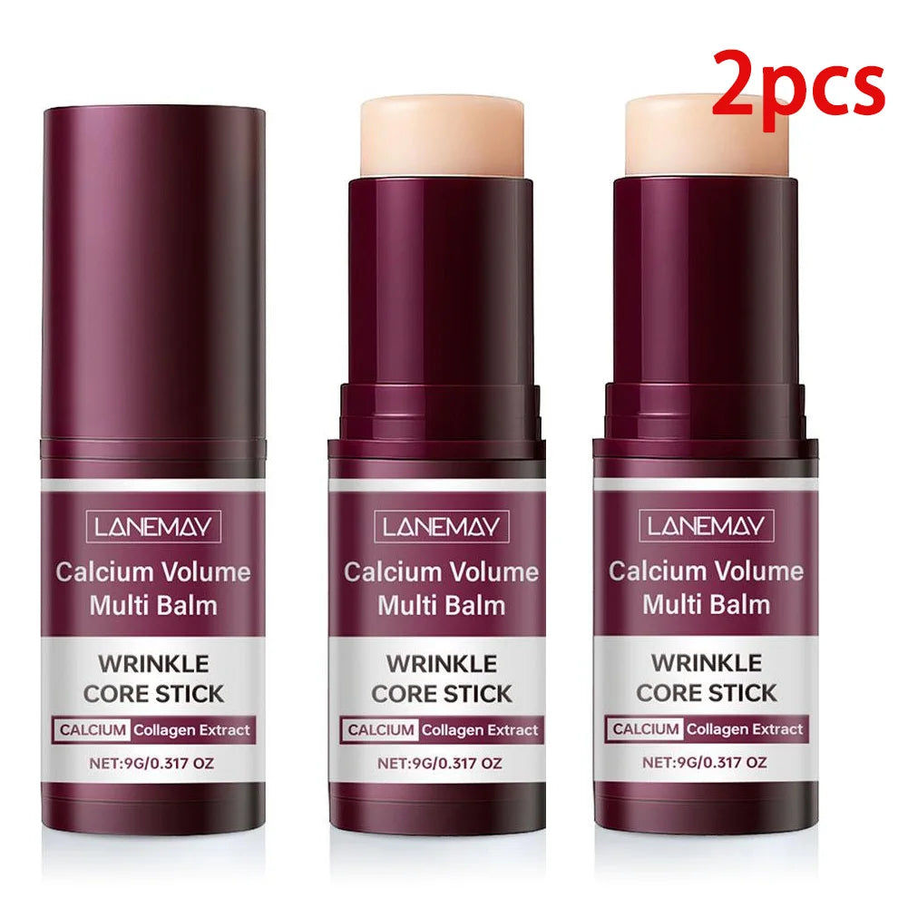 Collagen Calcium Multi Balm Stick | Anti-Wrinkle Moisturizer 9g