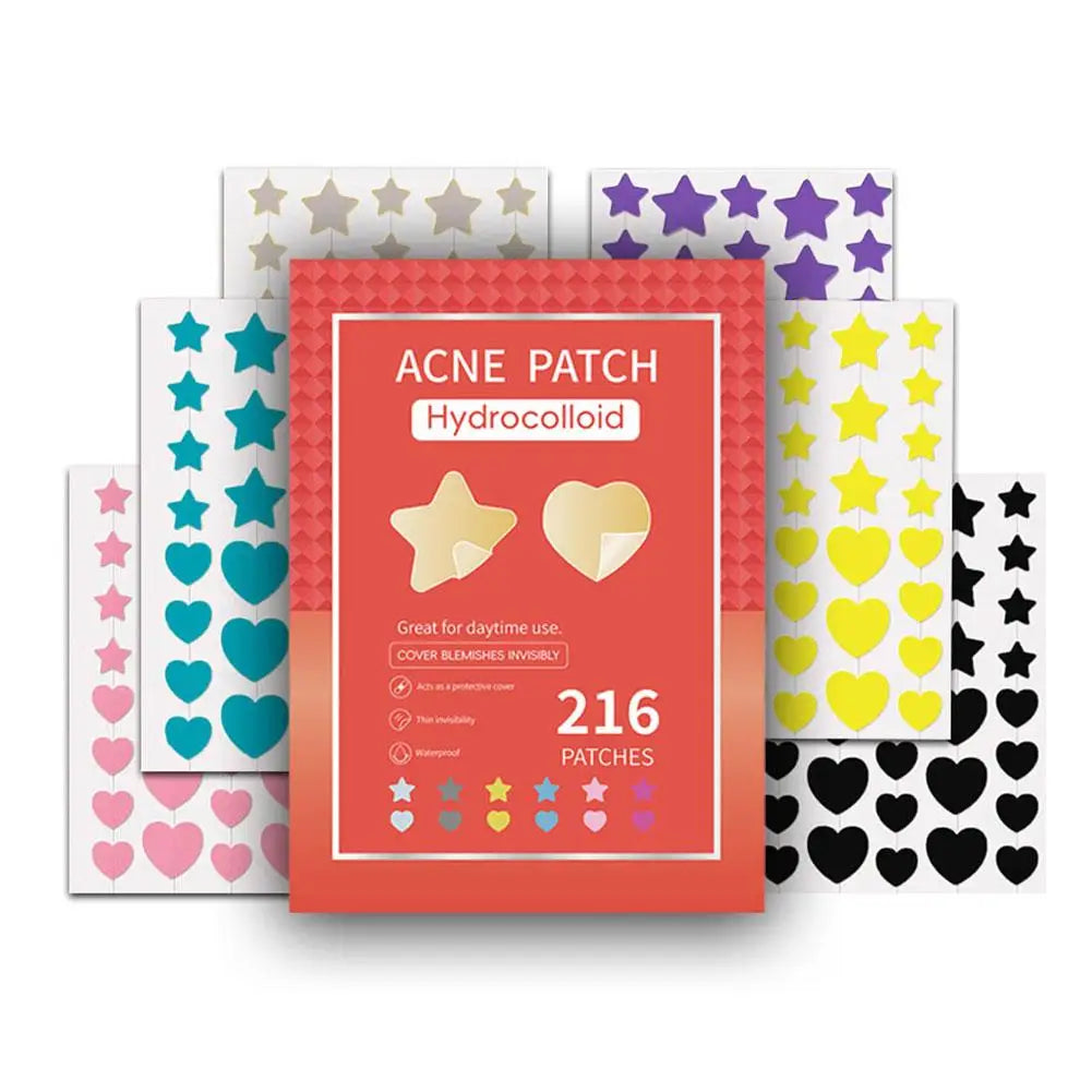 Colorful Star Pimple Patch for Acne Removal Peaceful Pleasures Health and Wellness