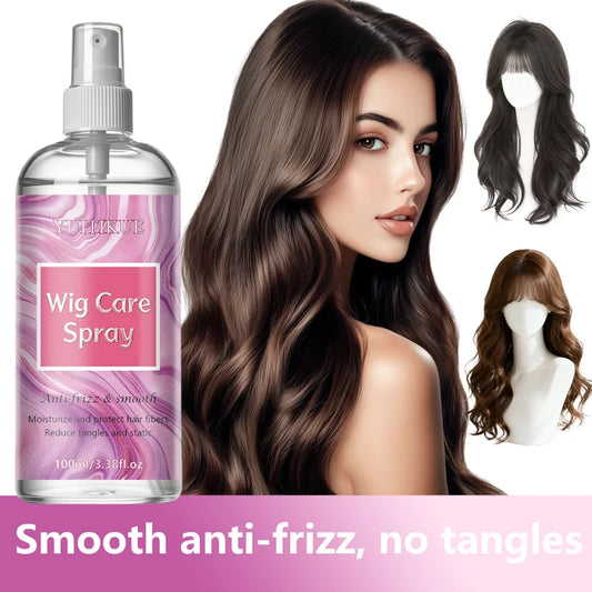 YUITIKUE Wig Care Spray – Anti-Frizz & Anti-Static 100ml Wig Care Spray Oasis Select