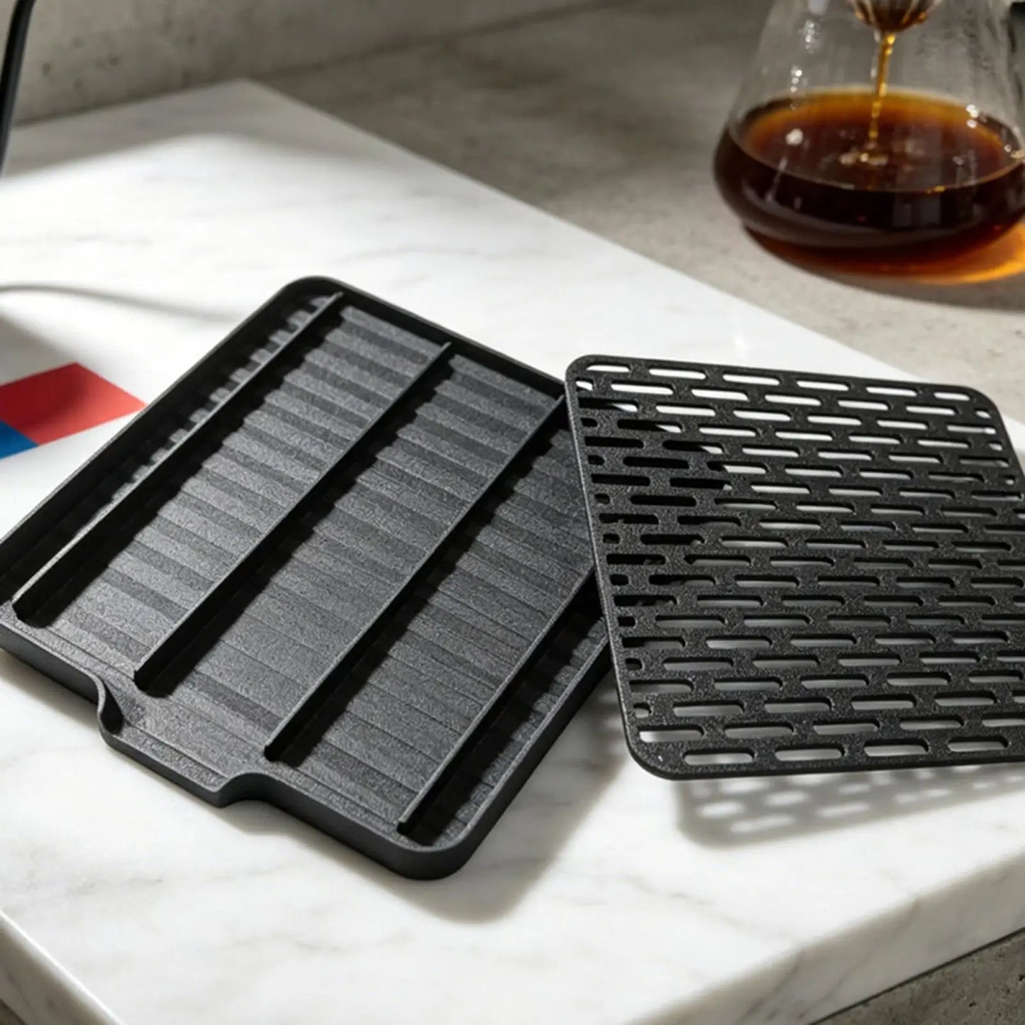 Self-Draining Coffee Scale Drip Tray | Espresso Drip Catcher