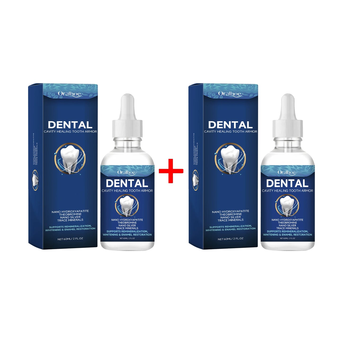 Oralhoe Teeth Brightening Serum 60ml | Deep Clean & Fresh Breath